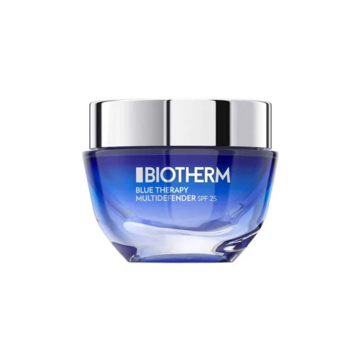 Biotherm Blue Therapy - Crème Rescue Anti-Age SPF25 - Peau Normale à Mixte 50 Ml -Dermalogica Soldes Boutique blue therapy uv rescue peau normale a mixte anti age spf25 223886 1140x1140