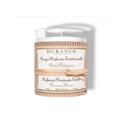 Bougie Traditionnelle DURANCE Parfum Bois Précieux SWANN 180 G