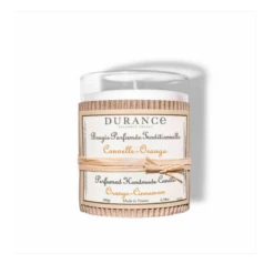 Bougie Traditionnelle DURANCE Parfum Cannelle Orange SWANN 180 G
