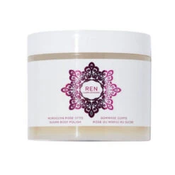 Ren Gommage Corporel Doux à La Rose Du Maroc Et Au Sucre De Canne 330ml