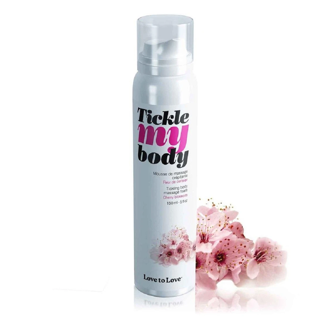 Love To Love TICKLE MY BODY - FLEUR DE CERISIER 150ml 4 Love To Love TICKLE MY BODY - FLEUR DE CERISIER 150ml – Image 2
